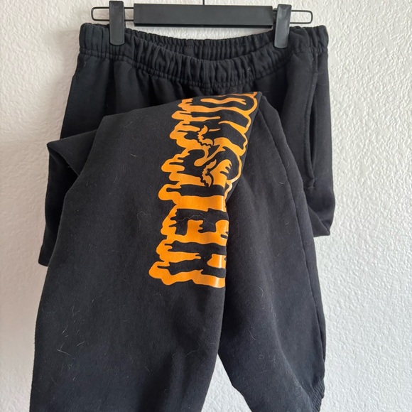 Black and Orange “Dog Momster” Halloween Vibes Sweatpants - Picture 4 of 8